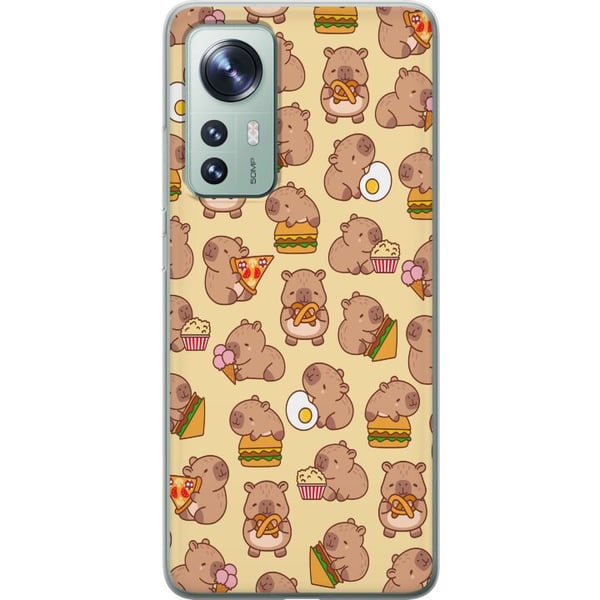 Yhteensopiva Puhelinkuori Xiaomi 12 Kawaii capybara puhelinkotelo useilla söpöillä hahmoilla Yhteensopiva Puhelinkuori Xiaomi 12 Kawaii capybara puhelinkotelo useilla söpöillä hahmoilla