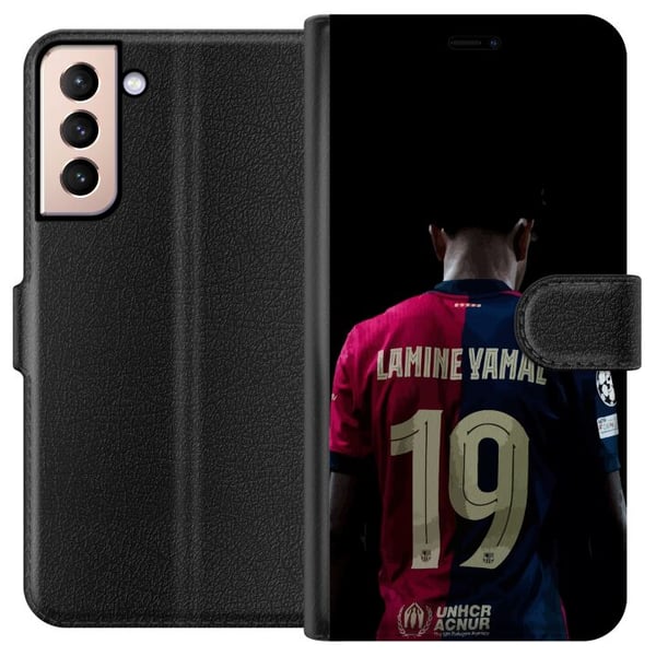 Kompatibel Tegnebogsetui til Samsung Galaxy S21 Lamine Yamal