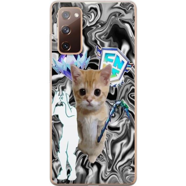 Kompatibelt Mobildeksel til Samsung Galaxy S20 FE Katt Kompatibelt Mobildeksel til Samsung Galaxy S20 FE Katt