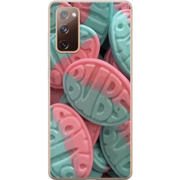 Kompatibelt Mobilskal till Samsung Galaxy S20 FE BUBS Giant Sour Skulls Kompatibelt Mobilskal till Samsung Galaxy S20 FE BUBS Giant Sour Skulls