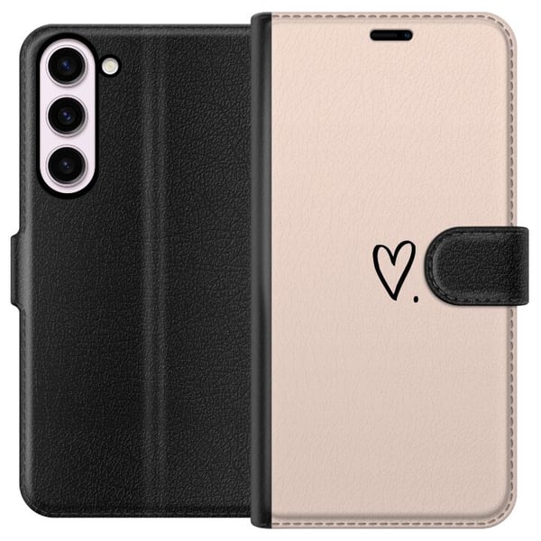 Yhteensopiva Lompakkokotelo Samsung Galaxy S23+ Sydän Yhteensopiva Lompakkokotelo Samsung Galaxy S23+ Sydän