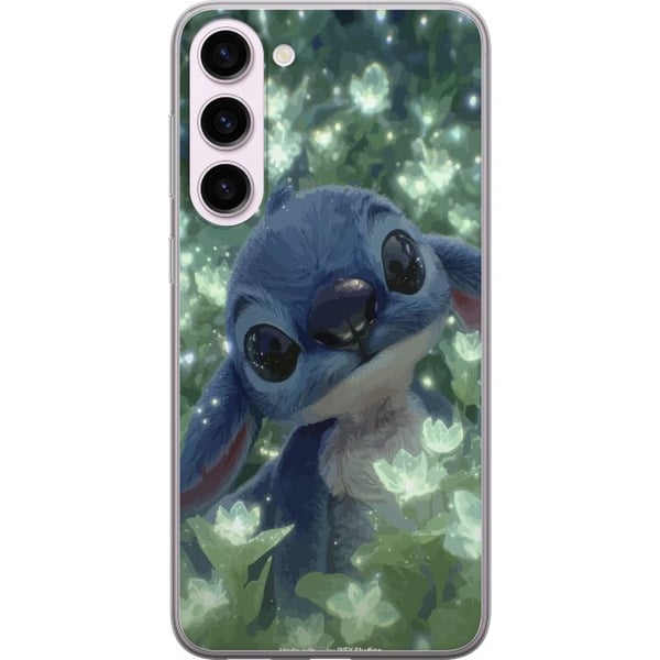 Kompatibel Mobilcover til Samsung Galaxy S23+ Disney Stitch kawaii-figur med blomst Kompatibel Mobilcover til Samsung Galaxy S23+ Disney Stitch kawaii-figur med blomst