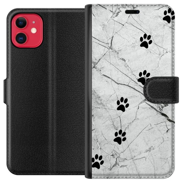 Kompatibelt Plånboksfodral till Apple iPhone 11 Tassar
