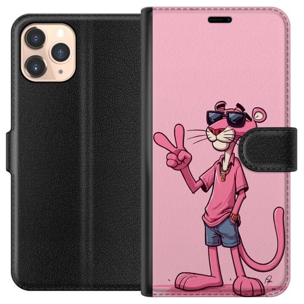 Kompatibelt Plånboksfodral till Apple iPhone 11 Pro Pink Panter Peace