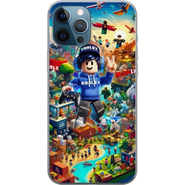Yhteensopiva Puhelinkuori Apple iPhone 12 Pro Suuri, yksityiskohtainen Roblox-maailma täynnä hahmoja, seikkailuja ja värikkäitä ympäristöjä Yhteensopiva Puhelinkuori Apple iPhone 12 Pro Suuri, yksityiskohtainen Roblox-maailma täynnä hahmoja, seikkailuja ja värikkäitä ympäristöjä