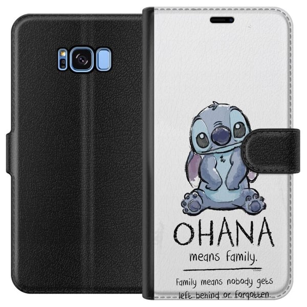 Kompatibelt Plånboksfodral till Samsung Galaxy S8 Stitch Ohana Kompatibelt Plånboksfodral till Samsung Galaxy S8 Stitch Ohana