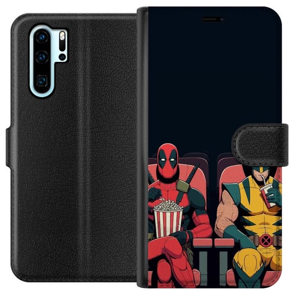 Yhteensopiva Lompakkokotelo Huawei P30 Pro Deadpool & Wolverine