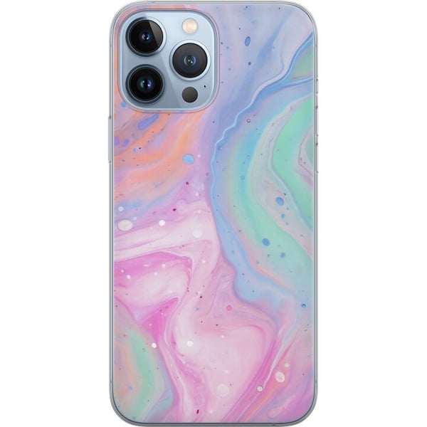 Kompatibel Mobilcover til Apple iPhone 13 Pro Max Pastelmarmor