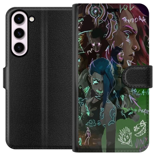 Kompatibel Tegnebogsetui til Samsung Galaxy S23+ League of Legends