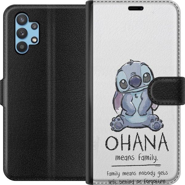 Yhteensopiva Lompakkokotelo Samsung Galaxy A32 5G Stitch Ohana