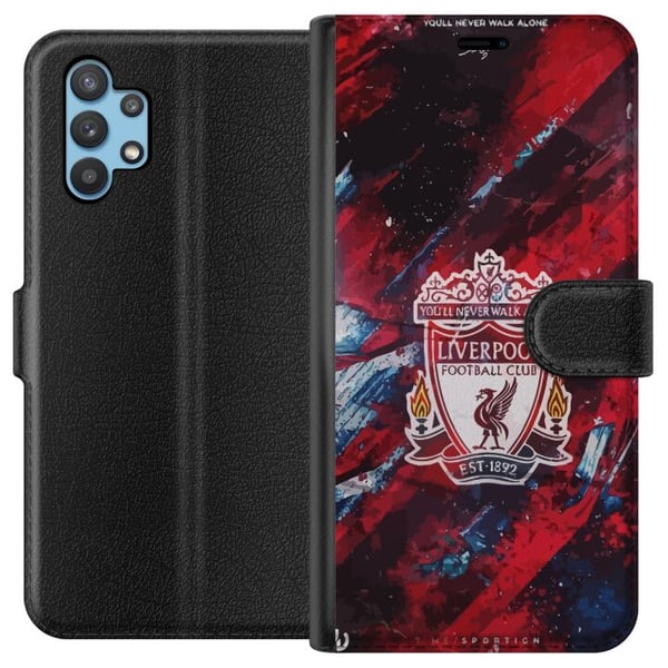 Kompatibelt Plånboksfodral till Samsung Galaxy A32 5G Liverpool Kompatibelt Plånboksfodral till Samsung Galaxy A32 5G Liverpool