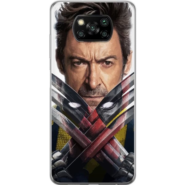 Kompatibelt Mobilskal till Xiaomi Poco X3 NFC Deadpool & Wolverine