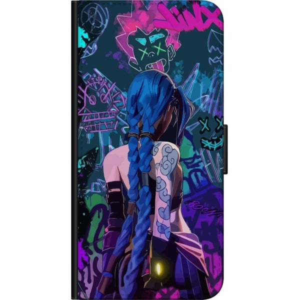 Kompatibel Tegnebogsetui til Motorola Moto G9 Play Arkan, League of Legends