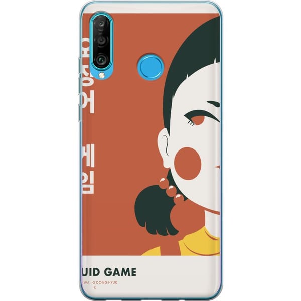 Kompatibelt Mobilskal till Huawei P30 lite Squid Game