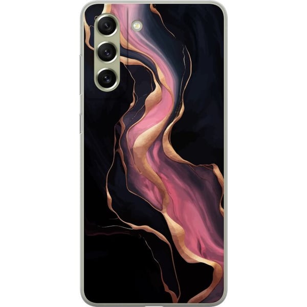 Kompatibel Mobilcover til Samsung Galaxy S21 FE 5G Marmormønster luksusdesignsten