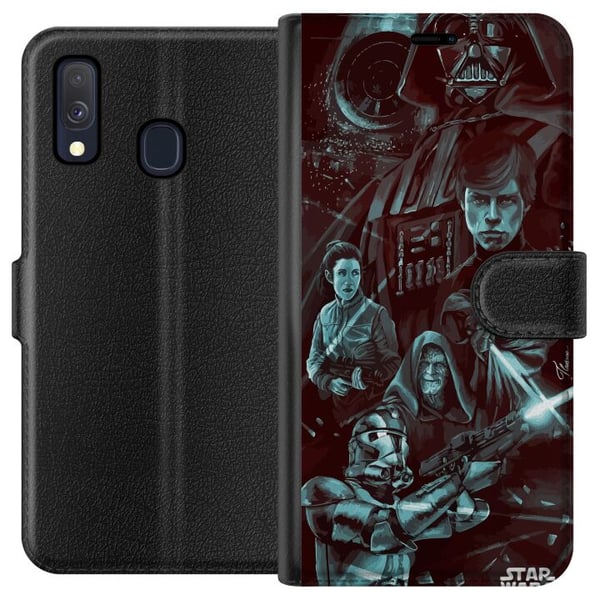 Kompatibel Tegnebogsetui til Samsung Galaxy A40 Star Wars