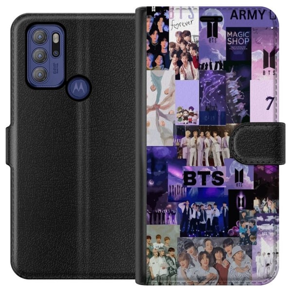 Kompatibelt Lommeboketui til Motorola Moto G60S BTS