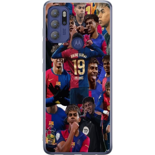Kompatibel Mobilcover til Motorola Moto G60S Lamine Yamal mobilcover til fodboldfans