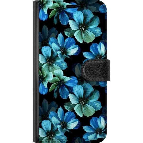 Kompatibelt Plånboksfodral till Samsung Galaxy S8 Blommor
