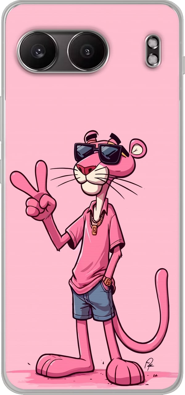 Yhteensopiva Puhelinkuori OnePlus Nord 4 Pink Panter Peace