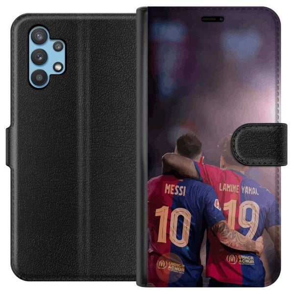 Kompatibel Tegnebogsetui til Samsung Galaxy A32 5G Lamine Yamal VS Messi