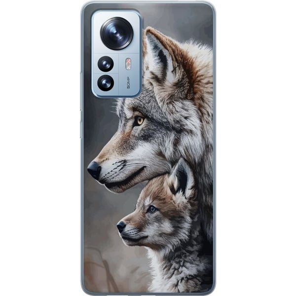 Yhteensopiva Puhelinkuori Xiaomi 12 Pro Sudet Villi Luonto Eläin Mystinen