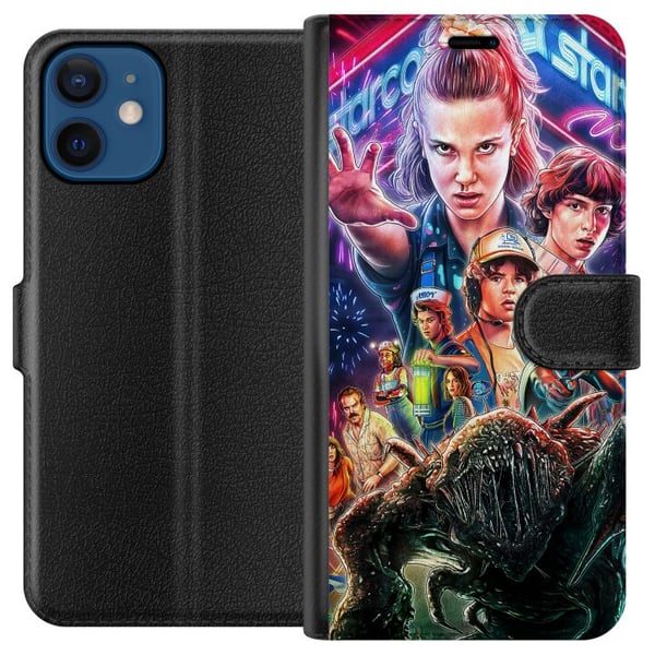 Kompatibelt Lommeboketui til Apple iPhone 12 Stranger Things
