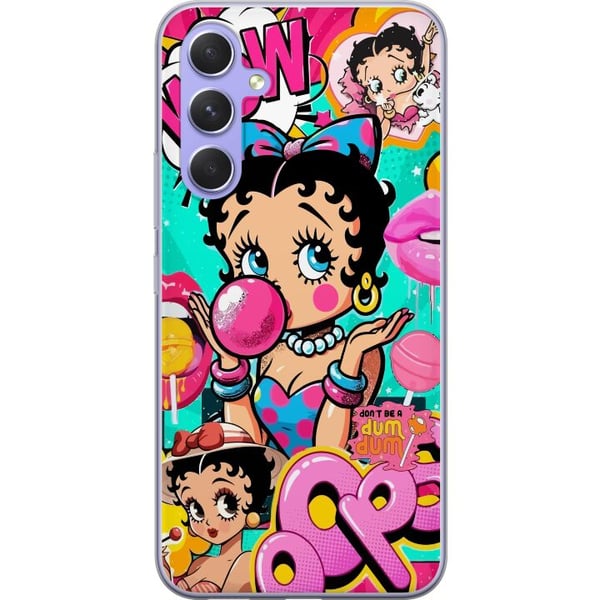 Kompatibelt Mobilskal till Samsung Galaxy A54 Betty Boop Kompatibelt Mobilskal till Samsung Galaxy A54 Betty Boop