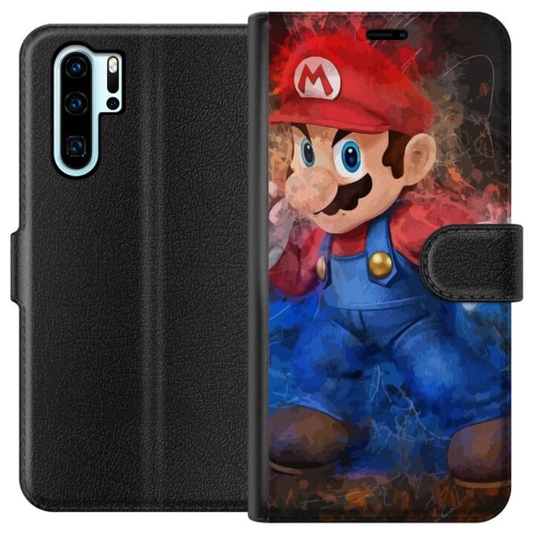 Yhteensopiva Lompakkokotelo Huawei P30 Pro Super Mario Bros
