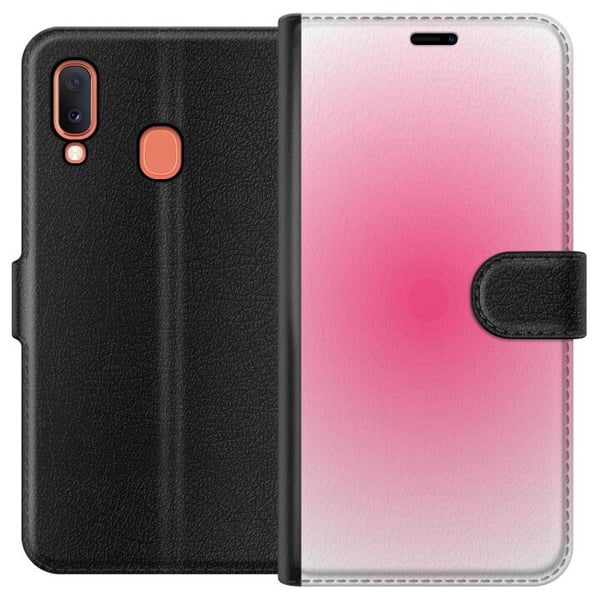 Kompatibelt Lommeboketui til Samsung Galaxy A20e Rosa Sky Kompatibelt Lommeboketui til Samsung Galaxy A20e Rosa Sky