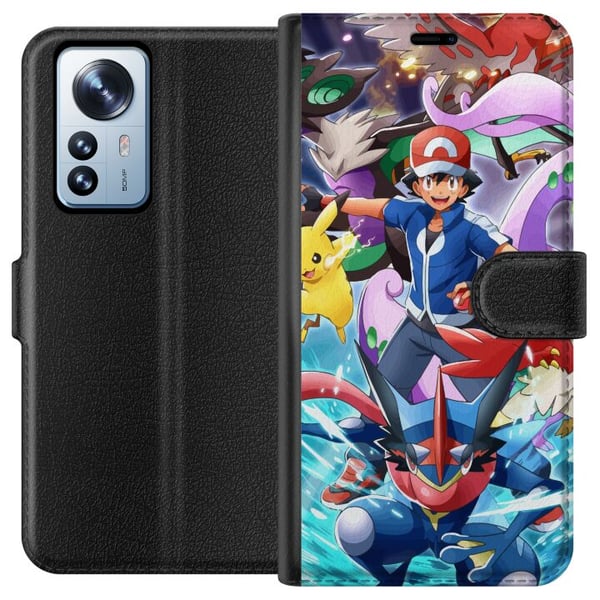 Yhteensopiva Lompakkokotelo Xiaomi 12 Pro Pokemon