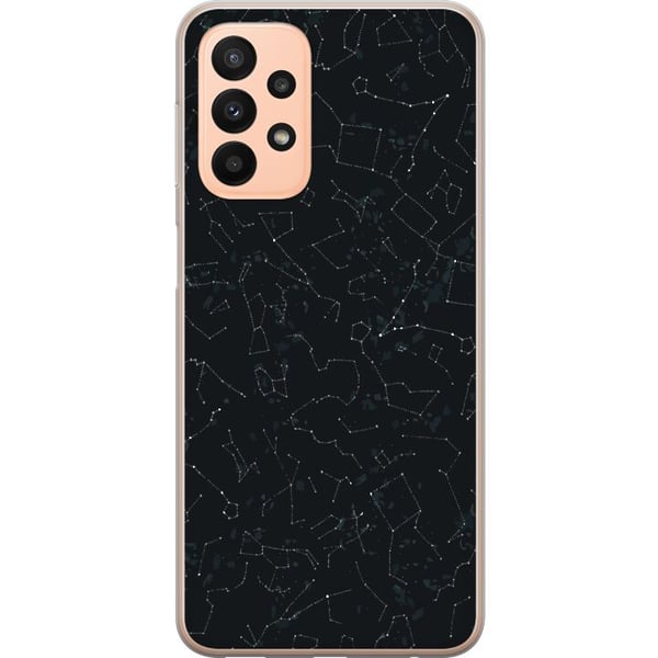 Yhteensopiva Puhelinkuori Samsung Galaxy A23 Tähtitaivas