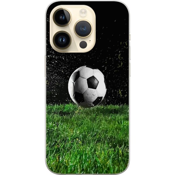 Kompatibelt Mobilskal till Apple iPhone 14 Pro Fotboll Action