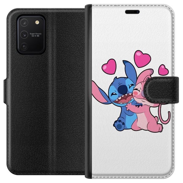 Kompatibelt Lommeboketui til Samsung Galaxy S10 Lite Lilo & Stitch Kompatibelt Lommeboketui til Samsung Galaxy S10 Lite Lilo & Stitch
