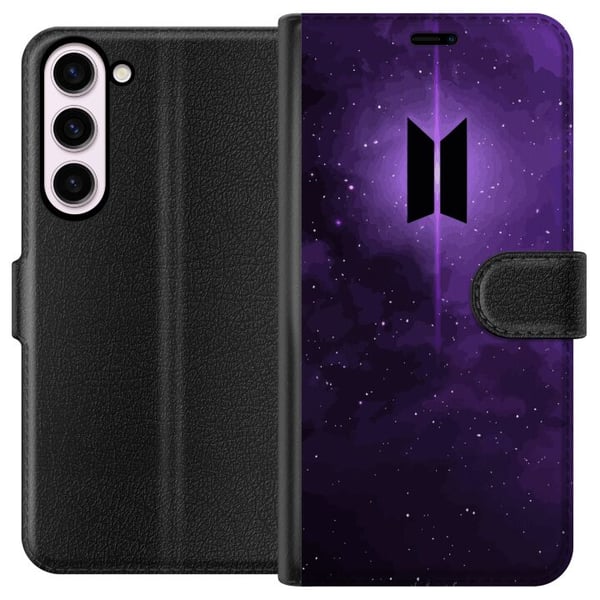 Kompatibel Tegnebogsetui til Samsung Galaxy S23+ BTS Kompatibel Tegnebogsetui til Samsung Galaxy S23+ BTS