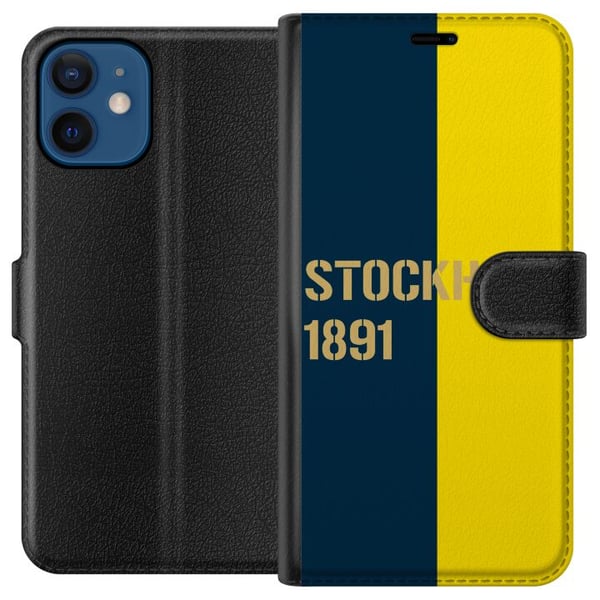 Kompatibel Tegnebogsetui til Apple iPhone 12 Stockholm 1891