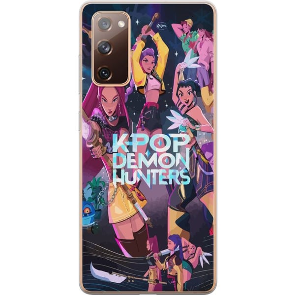 Kompatibelt Mobildeksel til Samsung Galaxy S20 FE K-pop-demonjegere Full lagkamp Idoler Magiske klinger Kosmisk glød