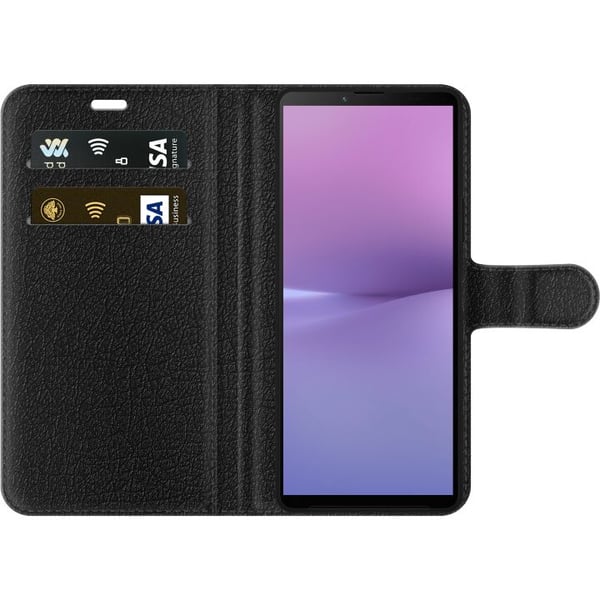 Kompatibelt Lommeboketui til Sony Xperia 10 V Fotball Hastighet Nett Sport Kamp Spill