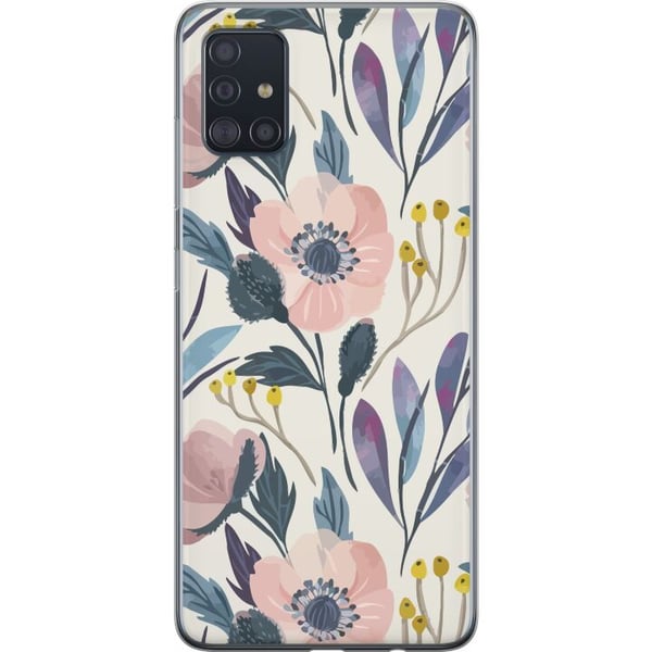 Kompatibel Mobilcover til Samsung Galaxy A51 Blomsterlykke