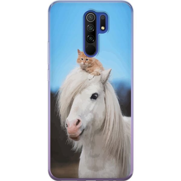 Kompatibelt Mobilskal till Xiaomi Redmi 9 Vargar