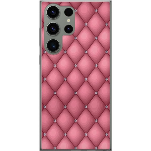 Kompatibelt Mobildeksel til Samsung Galaxy S23 Ultra Unikt Rosa Mønster
