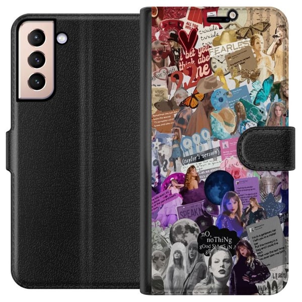 Kompatibelt Lommeboketui til Samsung Galaxy S21 Taylor Swift