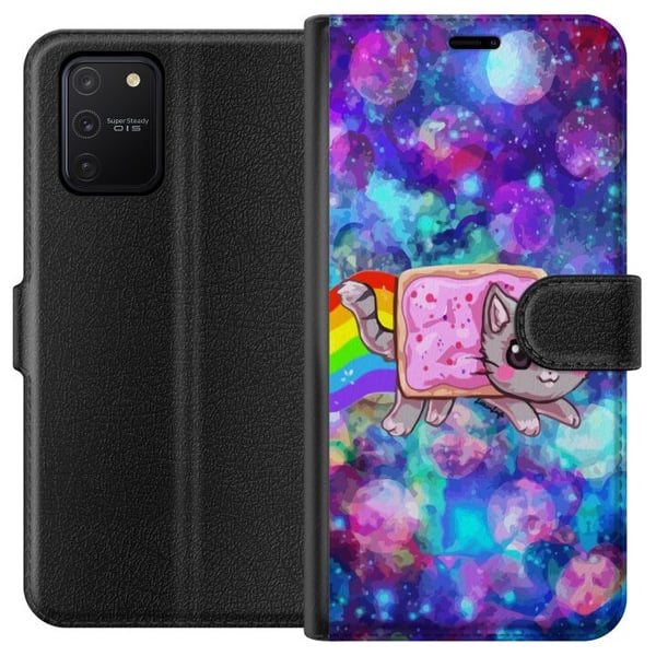 Kompatibelt Lommeboketui til Samsung Galaxy S10 Lite Flygende katt Kompatibelt Lommeboketui til Samsung Galaxy S10 Lite Flygende katt
