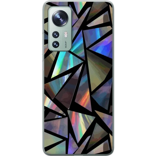 Kompatibelt Mobildeksel til Xiaomi 12 3D Refleksjon