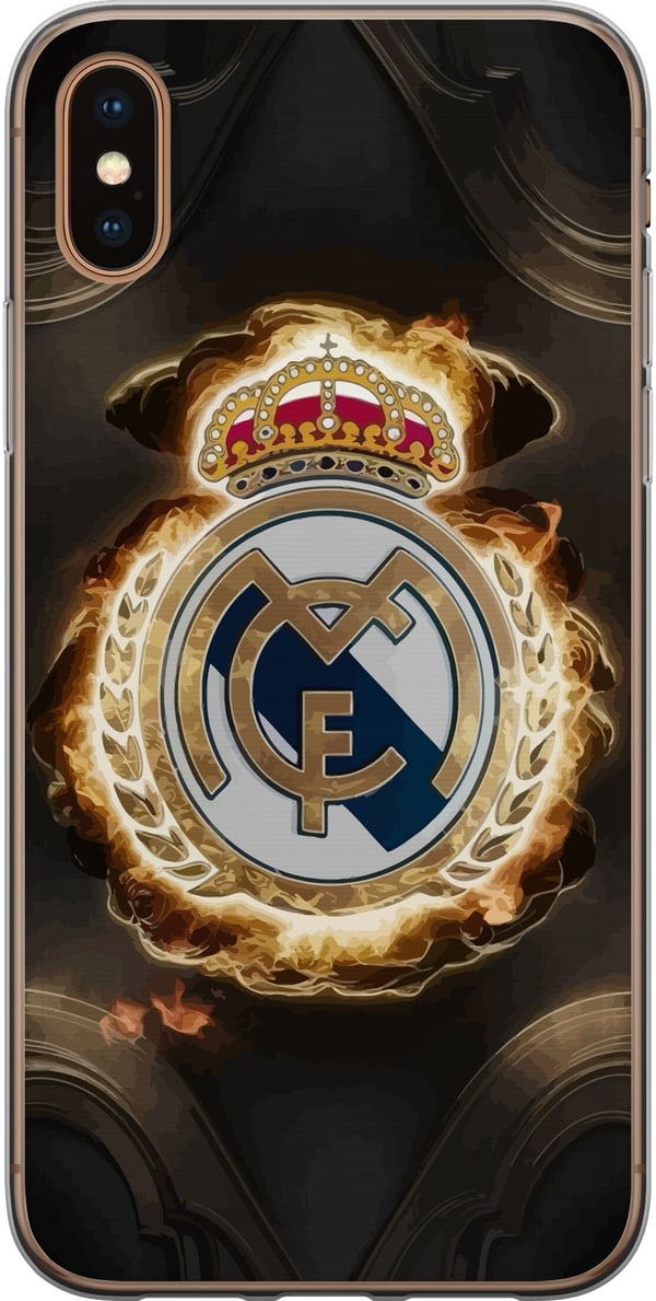 Kompatibelt Mobilskal till Apple iPhone XS Real Madrid