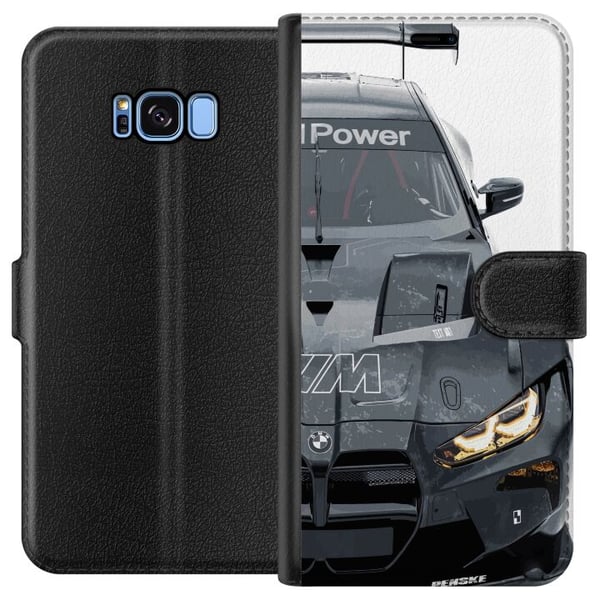 Kompatibelt Plånboksfodral till Samsung Galaxy S8 BMW