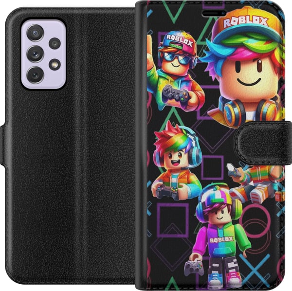 Kompatibelt Plånboksfodral till Samsung Galaxy A52s 5G Roblox