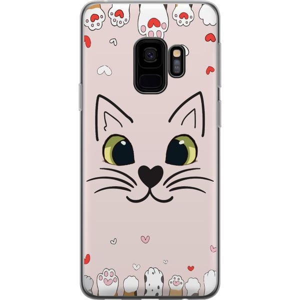 Kompatibelt Mobilskal till Samsung Galaxy S9 Mjooo Katt Kompatibelt Mobilskal till Samsung Galaxy S9 Mjooo Katt