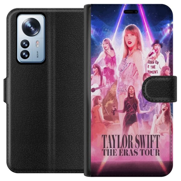 Kompatibelt Plånboksfodral till Xiaomi 12 Pro Taylor Swift Kompatibelt Plånboksfodral till Xiaomi 12 Pro Taylor Swift