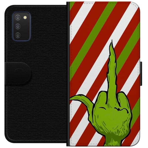 Kompatibelt Lommeboketui til Samsung Galaxy A03s Grinch